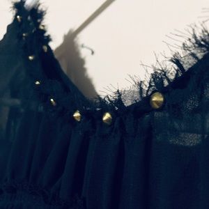 Black and gold Juicy blouse